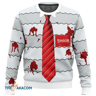 Shaun of the Dead Custom Gift For Fan Anime Christmas Ugly Sweater | Favorety CA