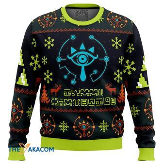 Sheikah Legend of Zelda Gift For Fan Anime Christmas Ugly Sweater | Favorety AU