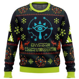 Sheikah Legend of Zelda Ugly Christmas Sweater | Favorety CA