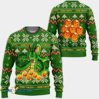 Shenron Anime Dragon Ball Custom Gift For Fan Anime Christmas Ugly Sweater | Favorety DE