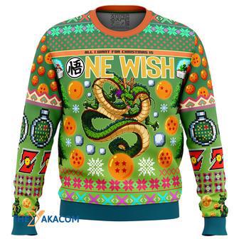 Shenron Dragon Ball Z Gift For Fan Anime Christmas Ugly Sweater | Favorety