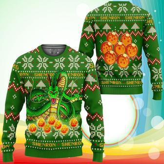 Shenron Ugly Christmas Sweater Anime Dragon Ball Xmas Gifts | Favorety DE