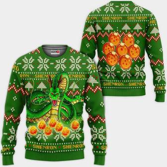 Shenron Ugly Christmas Sweater Custom Anime Dragon Ball Xmas Gifts | Favorety