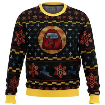 Shhhhhh Among Us Ugly Christmas Sweater | Favorety DE