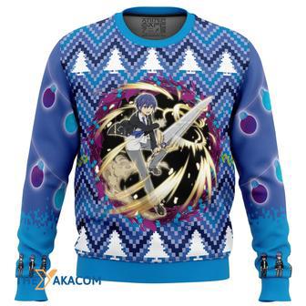 Shido Itsuka Date A Live Custom Gift For Fan Anime Christmas Ugly Sweater | Favorety