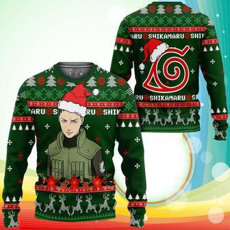 Shikamaru Ugly Christmas Sweater Naruto Anime Xmas Gifts | Favorety DE