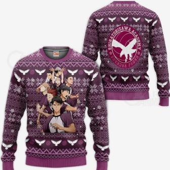 Shiratorizawa Academy Ugly Christmas Haikyuu Anime Xmas Sweater | Favorety CA