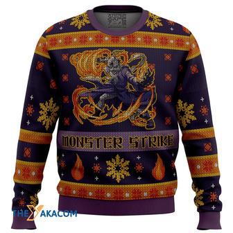 Shishio Makoto Monster Strike Rurouni Kenshin Samurai X Gift For Fan Anime Christmas Ugly Sweater | Favorety DE