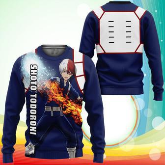 Shoto Todoroki Sweatshirt Anime My Hero Academia Sweater | Favorety CA