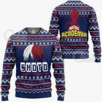 Shoto Todoroki Ugly Christmas Sweater My Hero Academia Anime | Favorety AU