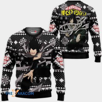 Shouta Aizawa Anime My Hero Academia Custom Gift For Fan Anime Christmas Ugly Sweater | Favorety UK