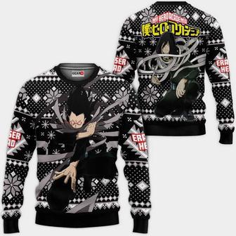 Shouta Aizawa Ugly Christmas Sweater Custom Anime My Hero Academia Xmas Gifts | Favorety DE