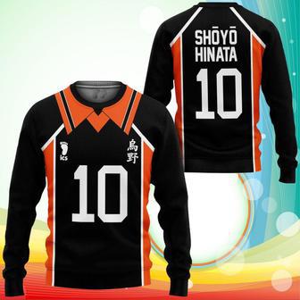 Shoyo Hinata Sweatshirt Uniform Number Karasuno Anime Haikyuu Merch | Favorety DE