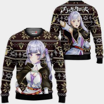 Silva Noelle Ugly Christmas Sweater Custom Anime Black Clover Xmas Gifts | Favorety UK