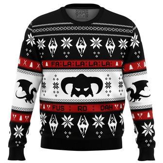 Skyrim Fusrodah Ugly Christmas Sweater | Favorety UK