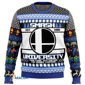 Smash University Gift For Fan Anime Christmas Ugly Sweater | Favorety DE