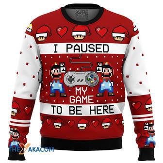 SNES Gift For Fan Anime Christmas Ugly Sweater | Favorety CA