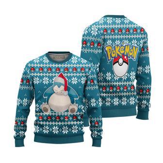 Snorlax Pokemon Ugly Christmas Sweater | Favorety