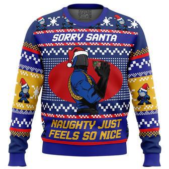 Sorry Santa Cobra Commander GI Joe Ugly Christmas Sweater | Favorety AU