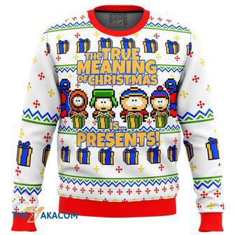 South Park Presents Gift For Fan Anime Christmas Ugly Sweater | Favorety