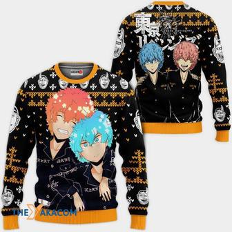 Souya Kawata And Nahoya Kawata Anime Tokyo Revengers Custom Gift For Fan Anime Christmas Ugly Sweater | Favorety AU