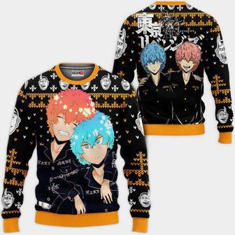 Souya Kawata And Nahoya Kawata Ugly Christmas Sweater Custom Anime Tokyo Revengers Xmas Gifts | Favorety