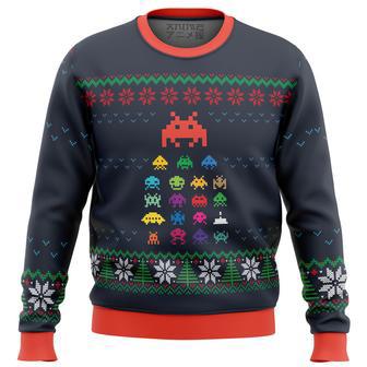 Space Invaders Ugly Christmas Sweater | Favorety UK