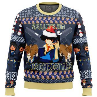 Spike Spiegel Cowboy Bebop Ugly Christmas Sweater | Favorety UK