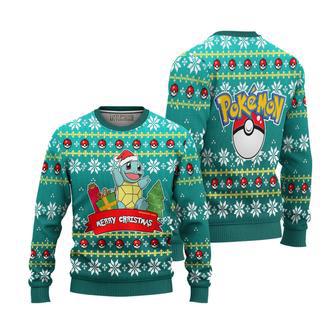 Squirtle Pokemon Ugly Christmas Sweater | Favorety UK