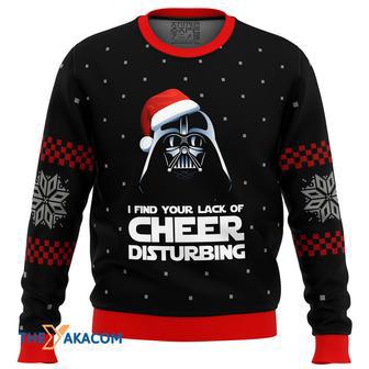 Star Wars Vader Lack of Cheer Gift For Fan Anime Christmas Ugly Sweater | Favorety