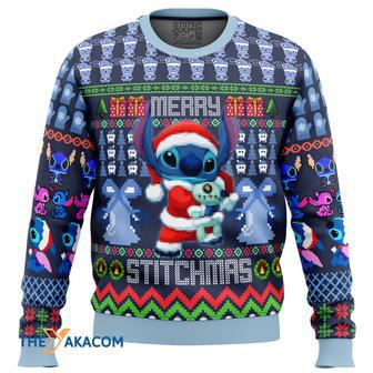 Stitch Lilo and Stitch Gift For Fan Anime Christmas Ugly Sweater | Favorety CA