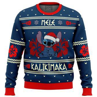 Stitch Mele Kalikimaka Ugly Christmas Sweater | Favorety AU