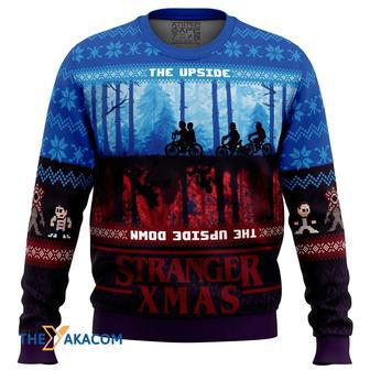 Stranger Xmas Stranger Things Gift For Fan Anime Christmas Ugly Sweater | Favorety