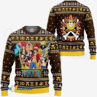 Straw Hat Pirates One Piece Anime Custom Gift For Fan Anime Christmas Ugly Sweater | Favorety DE