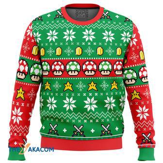 Super Mario Gift For Fan Anime Christmas Ugly Sweater | Favorety AU