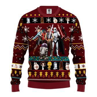 SW Christmas Sweater SW Dark Stormtrooper Darth Vader Red Ugly Sweater Awesome SW Ugly Sweater | Favorety CA