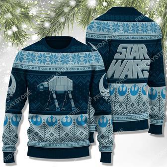 SW Sweater ATAT WaLion Kinger Christmas Pattern Ugly Sweater High Quality SW Ugly Sweater | Favorety UK