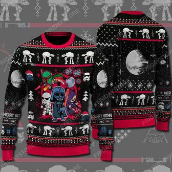 SW Sweater SW Merry Sithmas Christmas Pattern Ugly Sweater High Quality SW Ugly Sweater | Favorety