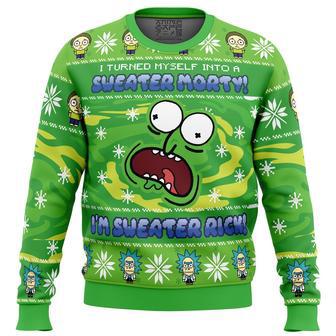 Sweater Rick Rick and Morty Ugly Christmas Sweater | Favorety UK