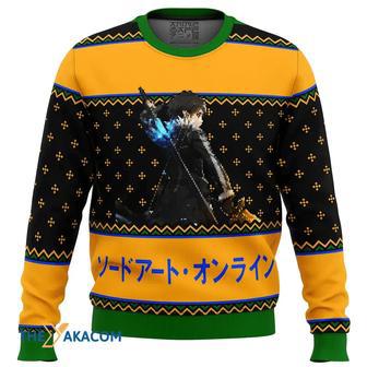 Sword Art Online Beater Custom Gift For Fan Anime Christmas Ugly Sweater | Favorety UK