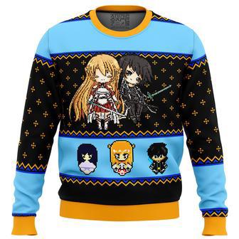 Sword Art Online Sprites Ugly Christmas Sweater | Favorety UK