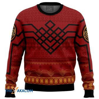 Ten Golden Rings Shang-Chi Marvel Gift For Fan Anime Christmas Ugly Sweater | Favorety UK