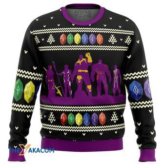 Thanos Marvel Gift For Fan Anime Christmas Ugly Sweater | Favorety CA