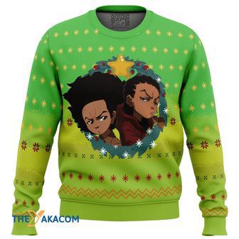 The Boondocks Custom Gift For Fan Anime Christmas Ugly Sweater | Favorety UK