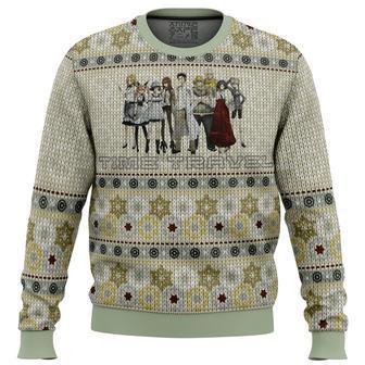 The Elite Team Steins Gate Ugly Christmas Sweater | Favorety CA