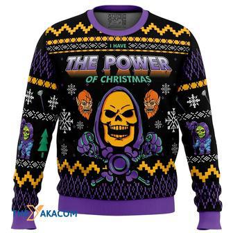 The Evil Power of Christmas He-Man Gift For Fan Anime Christmas Ugly Sweater | Favorety DE