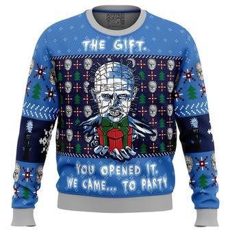 The Gift Hellraiser Ugly Christmas Sweater | Favorety CA