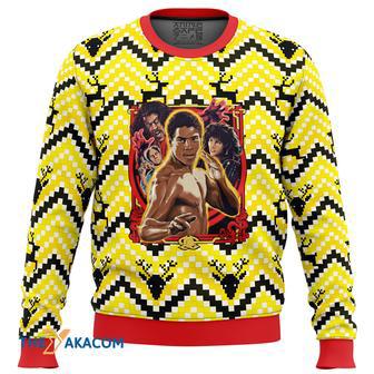 The Last Dragon Gift For Fan Anime Christmas Ugly Sweater | Favorety DE