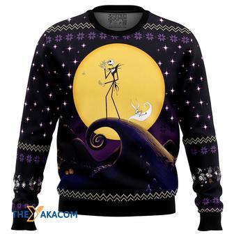 The Nightmare Before Christmas Gift For Fan Anime Christmas Ugly Sweater | Favorety UK