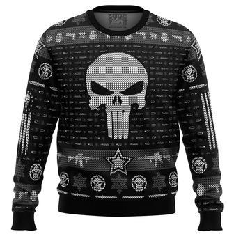 The Punisher Ugly Christmas Sweater | Favorety DE